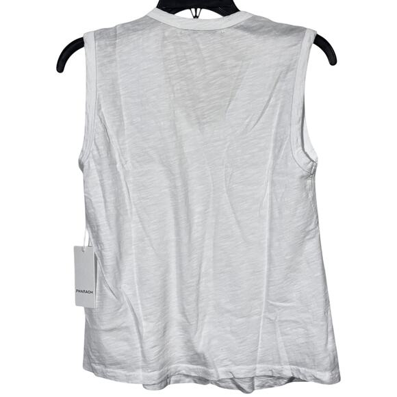 NWT Pharaoh Collection Muscle Shell in Supima Slub Size 1/Small - Picture 6 of 6